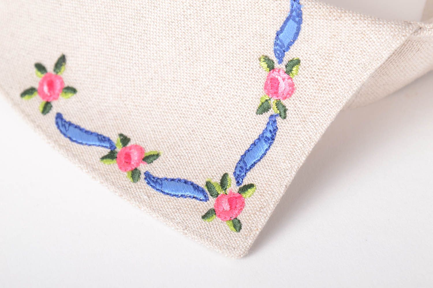 Beautiful handmade textile collar sewing ideas fashion accessories for girls photo 5
