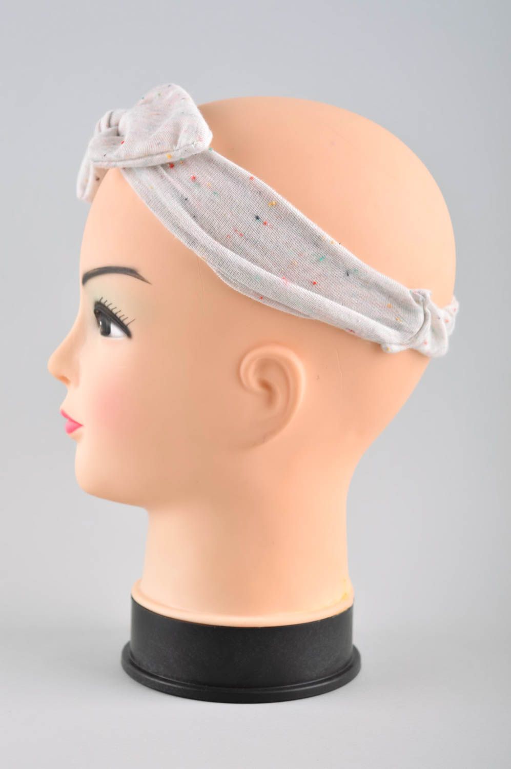 Красивая повязка на голову handmade повязка для волос детская повязка на голову фото 3