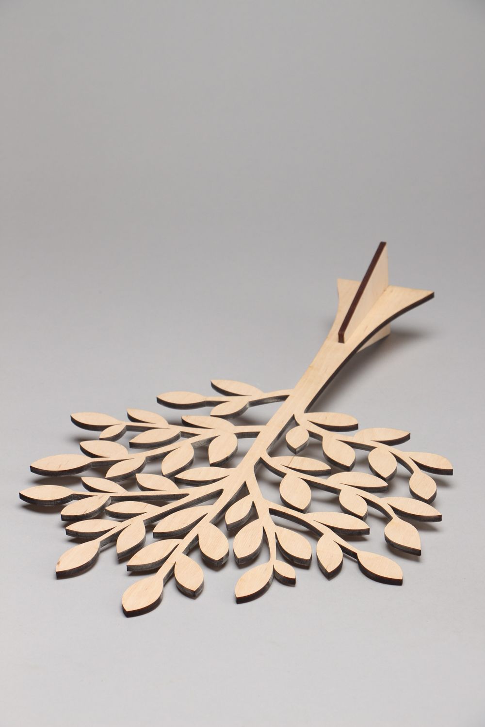 Plywood craft blank for decoupage Tree photo 2