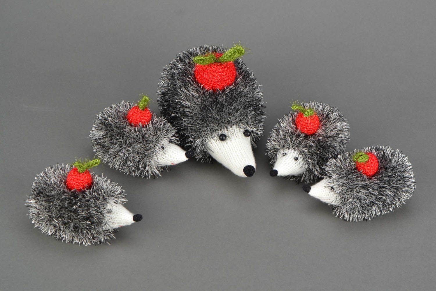 Crocheted toys Hedgehog Family photo 3
