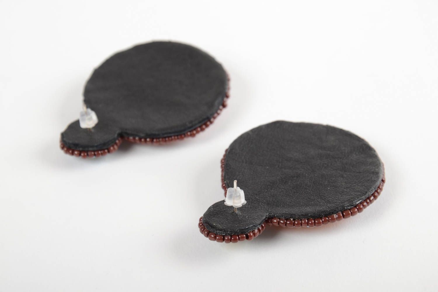Pendientes de abalorios hechos a mano aretes de moda accesorio para mujer foto 4