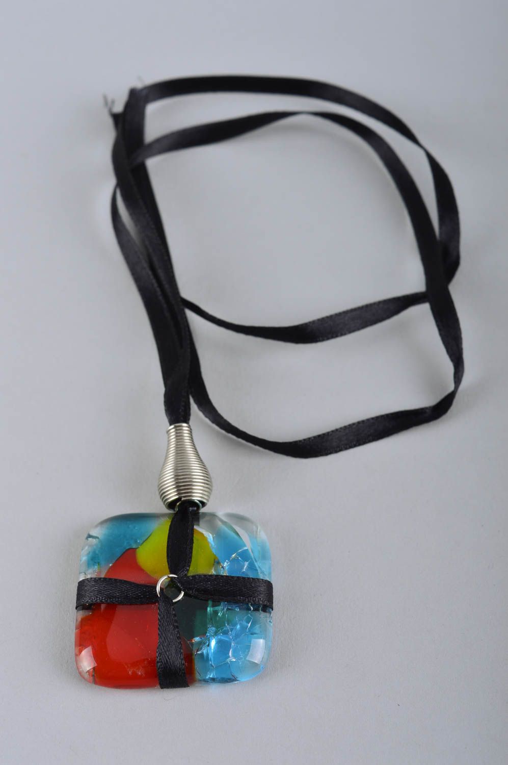 Handmade beautiful cute pendant stylish glass pendant elegant jewelry photo 2