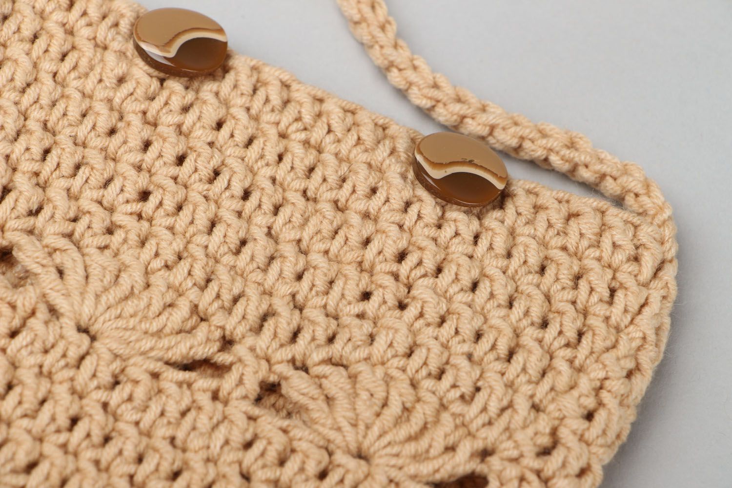 Women's crochet bag photo 2