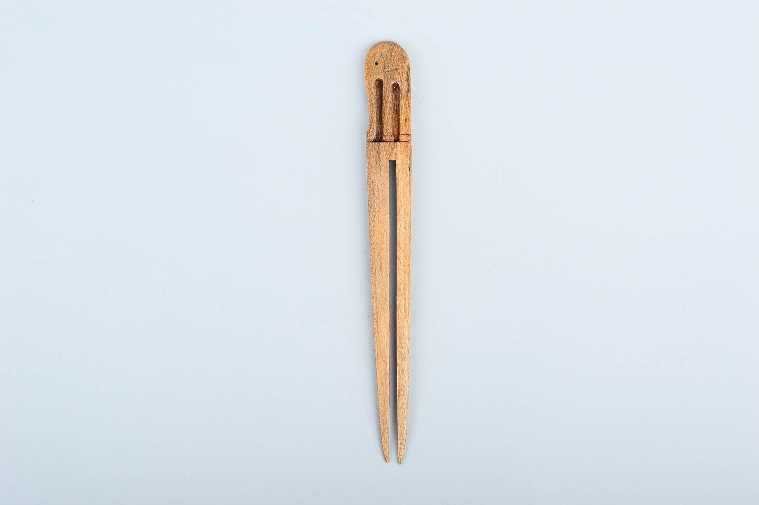 Handmade cute wooden accessory stylish stick for hair beautiful hair stick photo 1