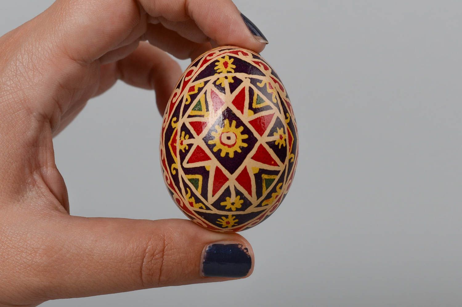 Пасхальное яйцо ручной работы красивое подарок для декора ручной работы фото 5