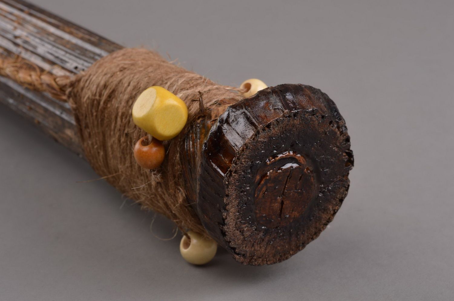 Ethnic rainstick handmade musical instruments souvenir gift for musician photo 5