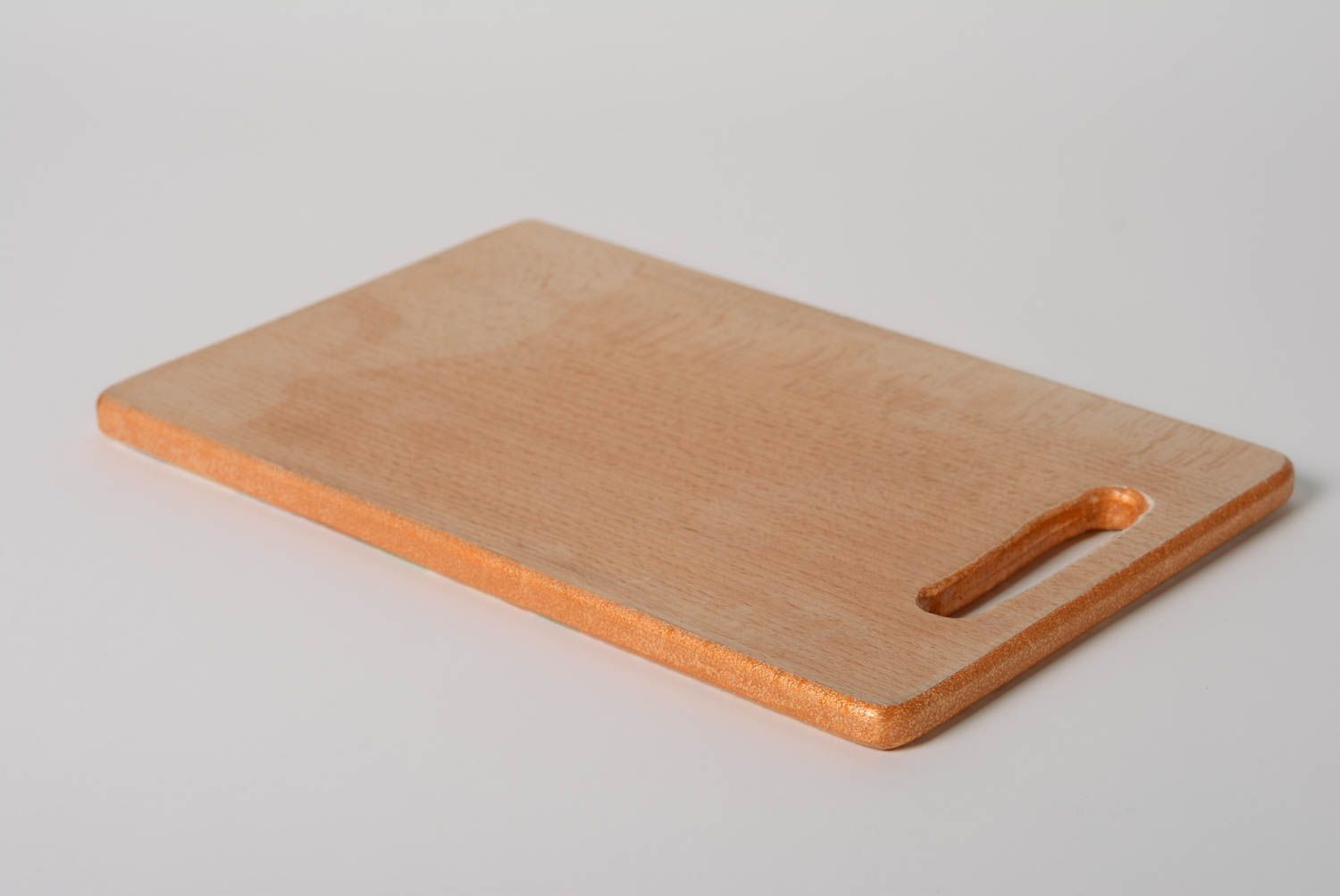 Beautiful gentle handmade decoupage wooden chopping board photo 2