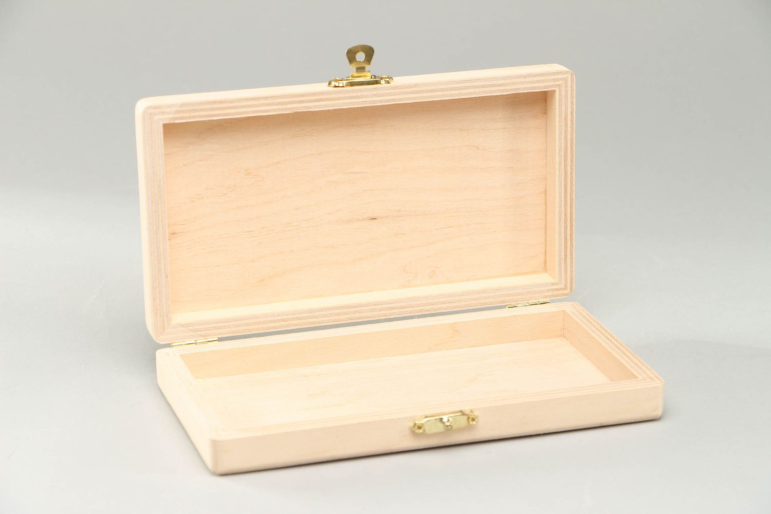 Wooden craft blank Box photo 2