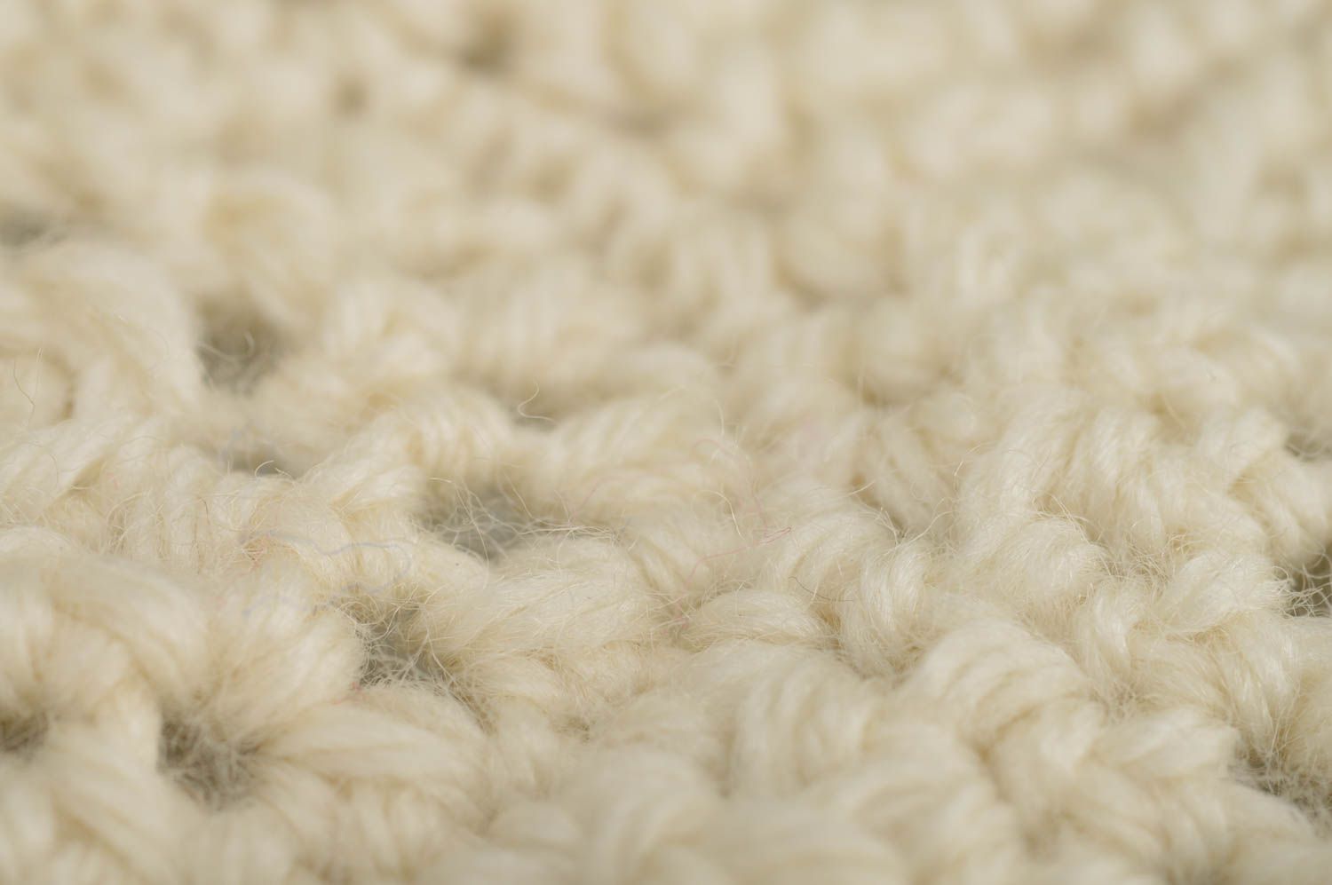 Boina tejida a mano de hilos de algodón original bonita elegante para mujeres foto 3