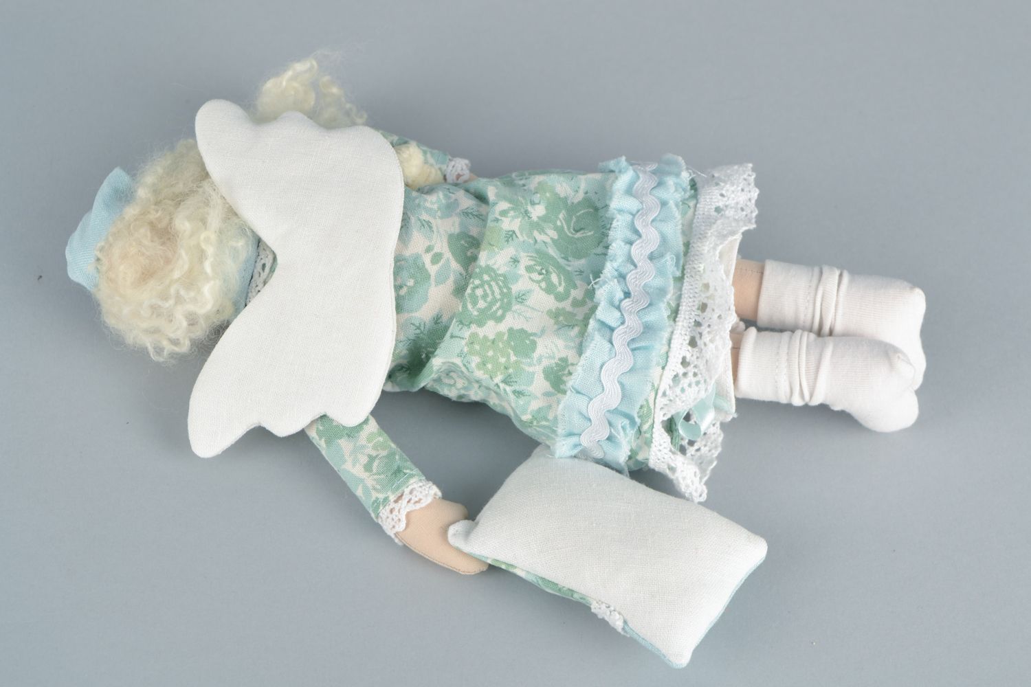 Fabric soft toy Angel with Pillow photo 4