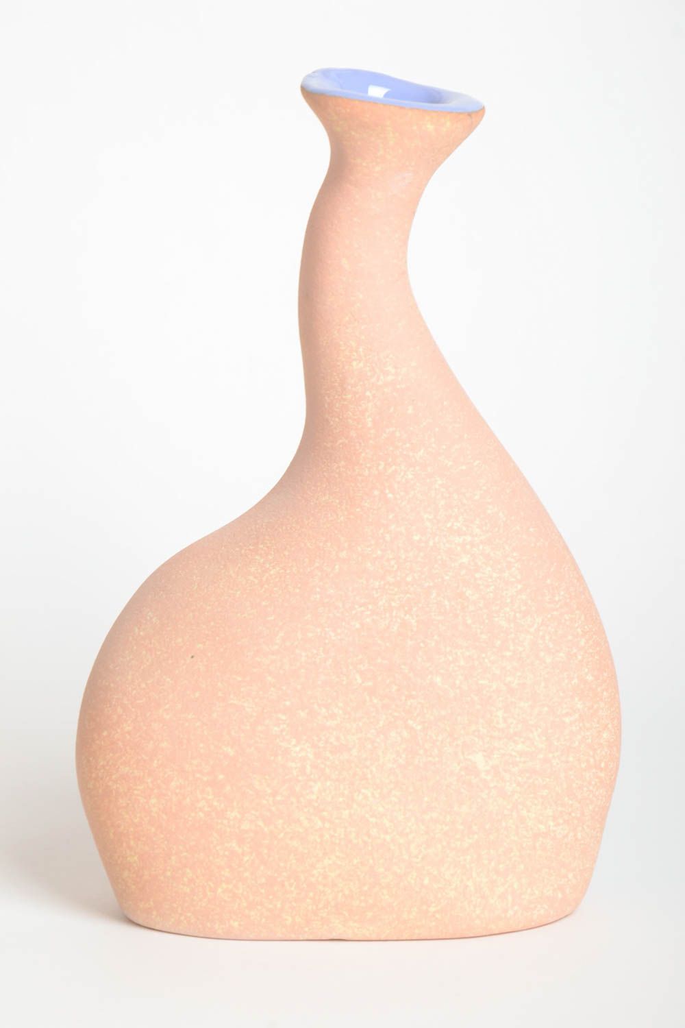Vase argile Déco maison fait main 1.5 litre céramique design Cadeau original photo 4