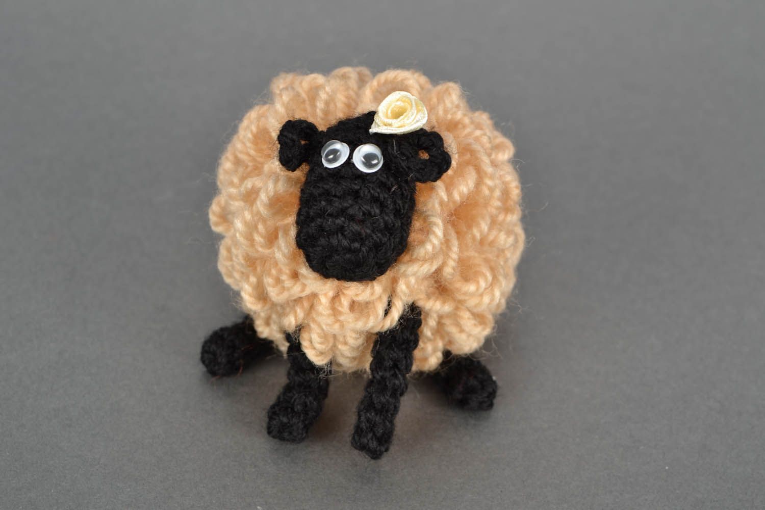 Crocheted toy Sheep photo 4