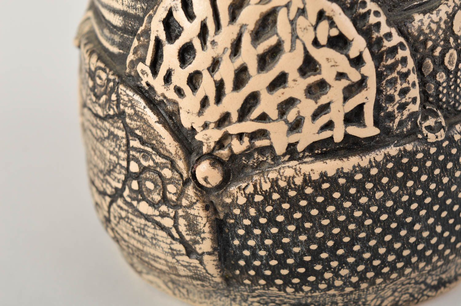 Blumen Vase Handgemachte Keramik Haus Dekor Geschenk für Frauen klein originell foto 4