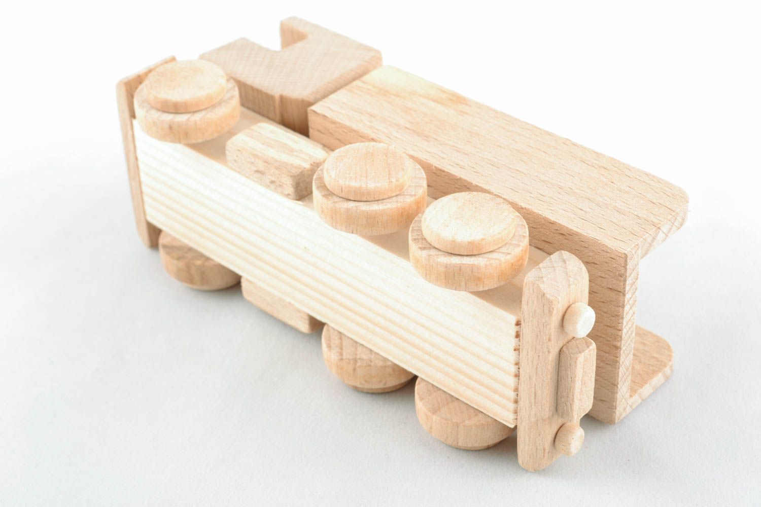 Wooden toy for babies Car photo 2