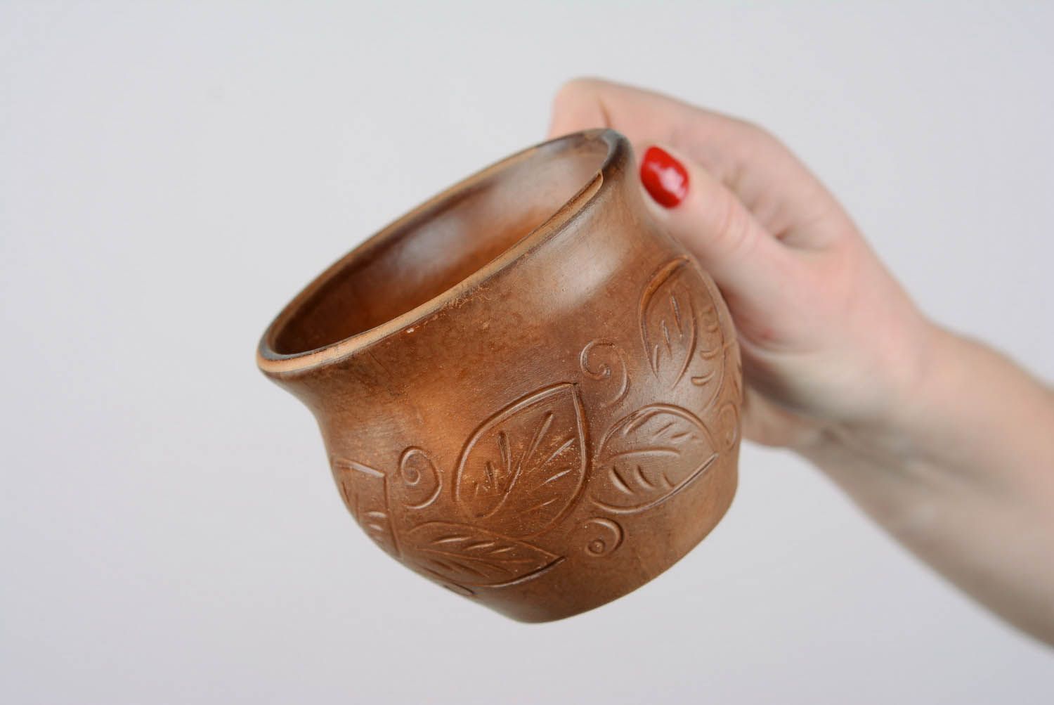 Глиняная чашка фото 3