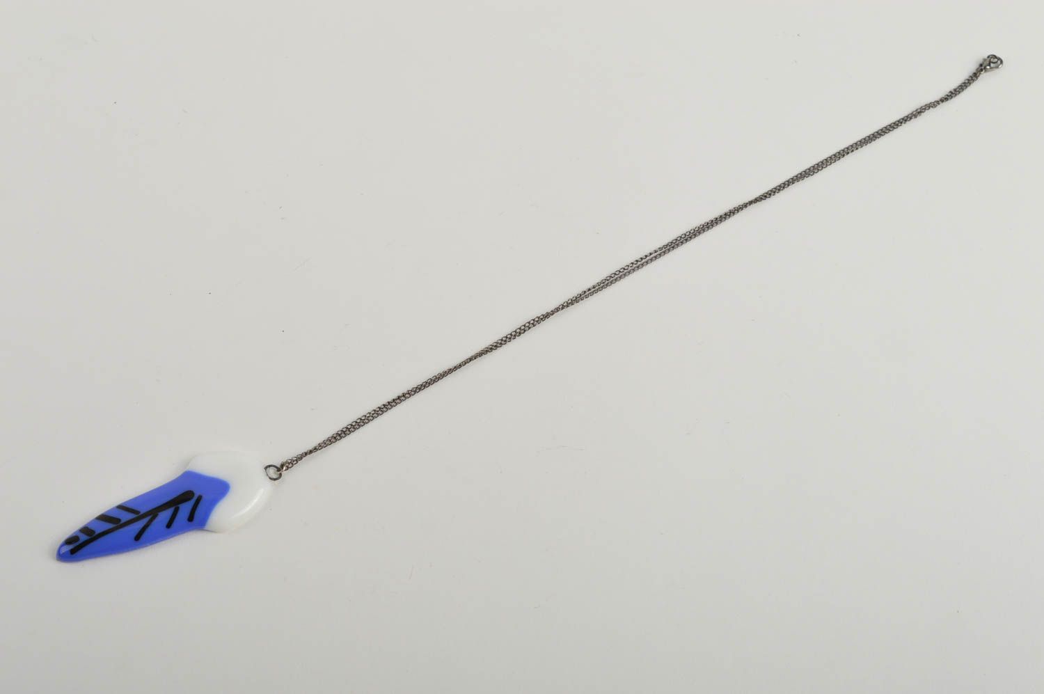 Handgefertigt Glasfusing Schmuck Ketten Anhänger Halskette mit Anhänger foto 3
