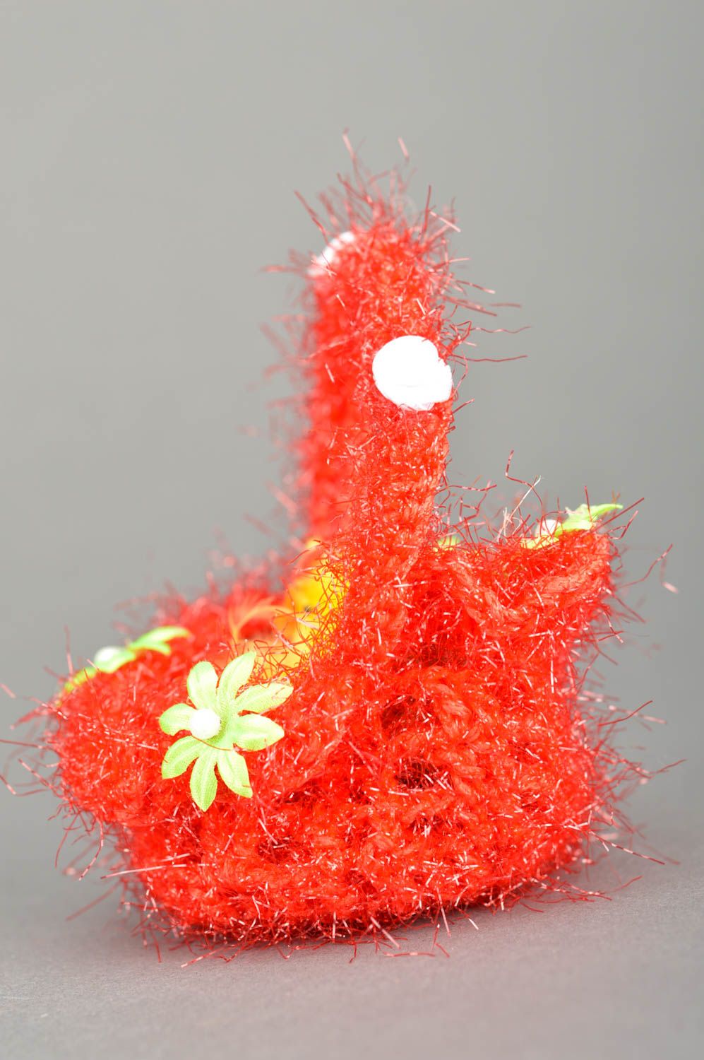 Deko Osterkorb mit Küken Spielzeug für Haus Dekor klein handgemacht schön foto 5