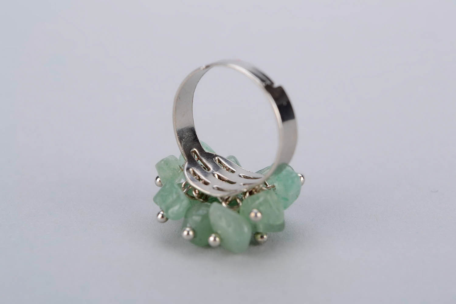 Ring with jade photo 5