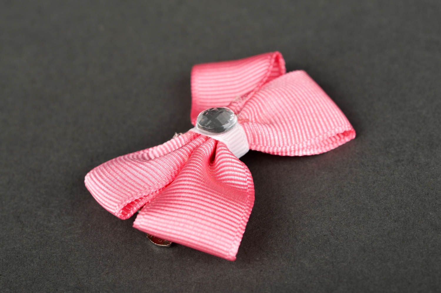 Handmade hair clip ribbon hair clip bow hair accessories gifts for girls photo 2