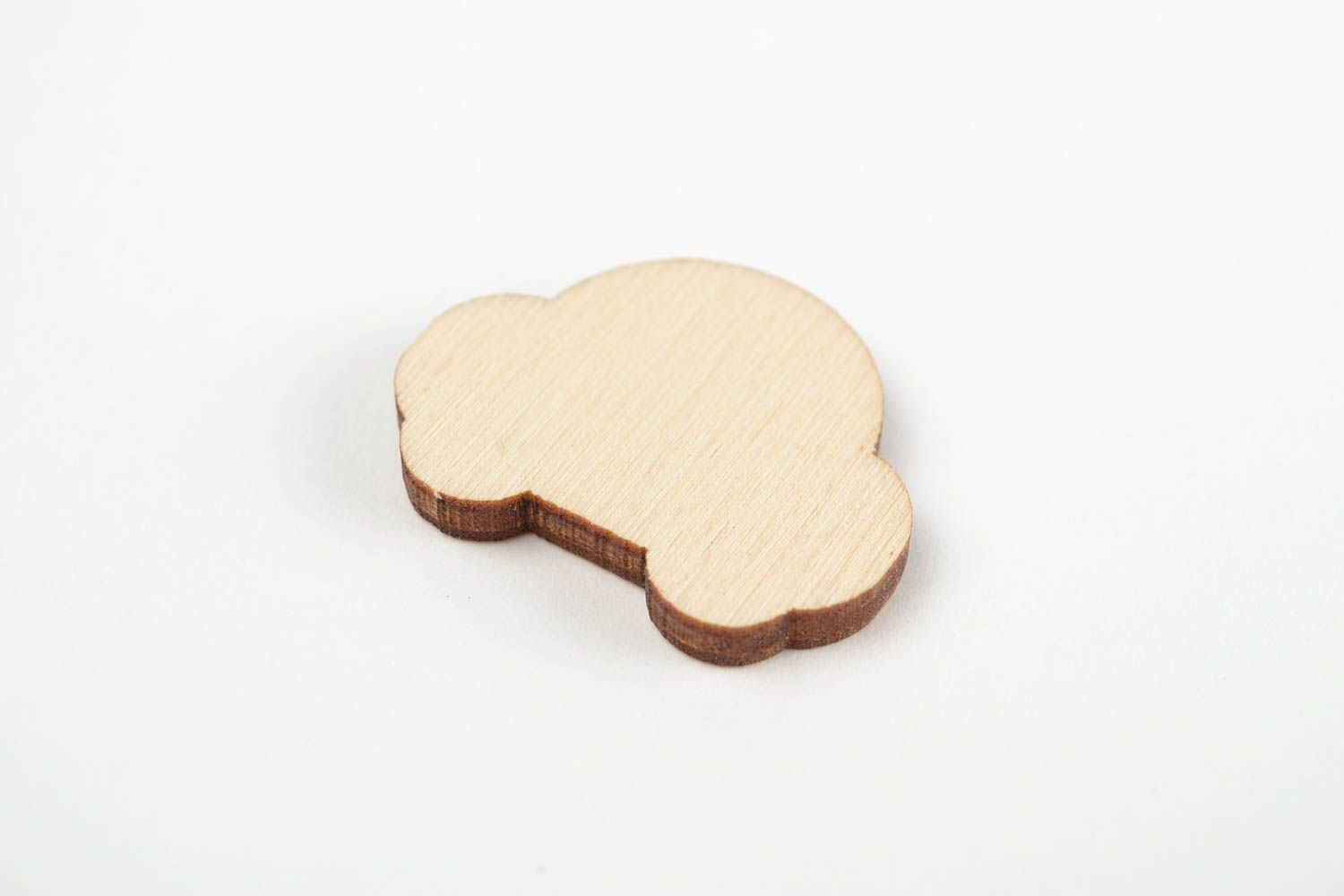 Miniatur Figur handmade Holz zum Basteln Holz Rohling Figur zum Bemalen  foto 5