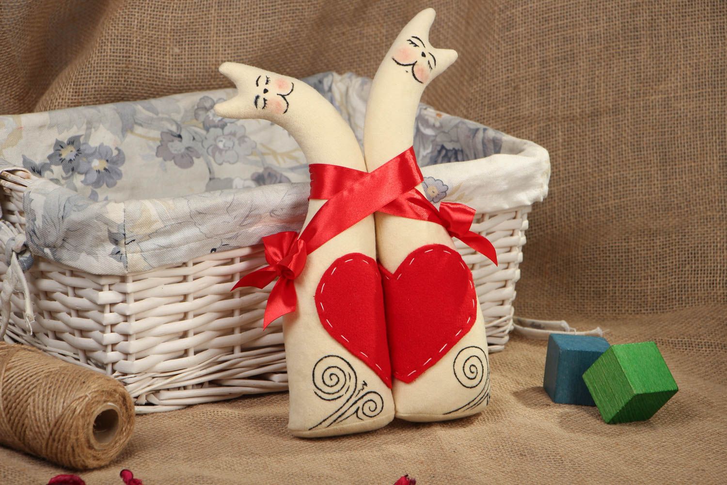 Soft toy Cats in Love photo 5
