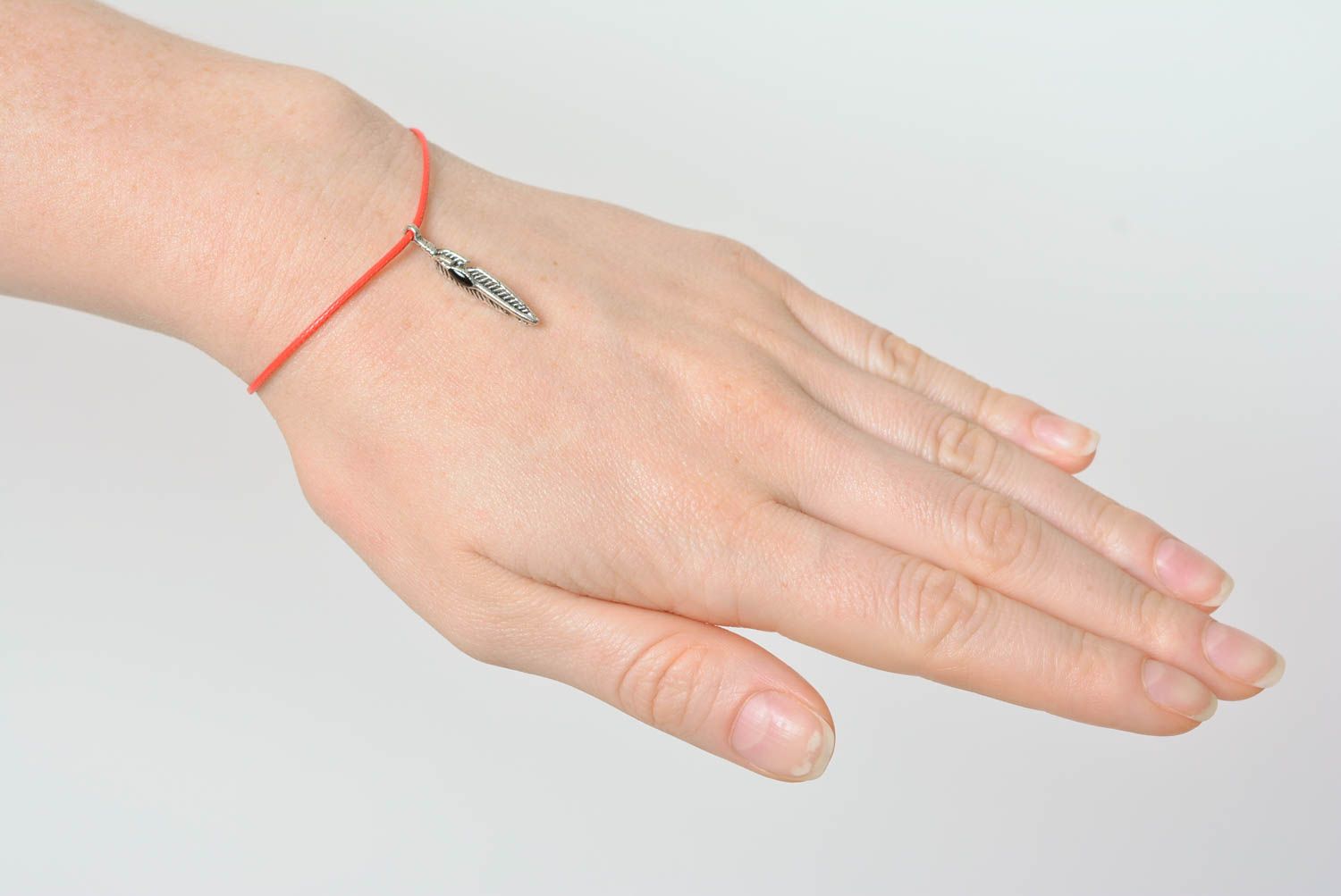 Charm bracelet handmade jewellery cord bracelet designer accessories gift ideas photo 3