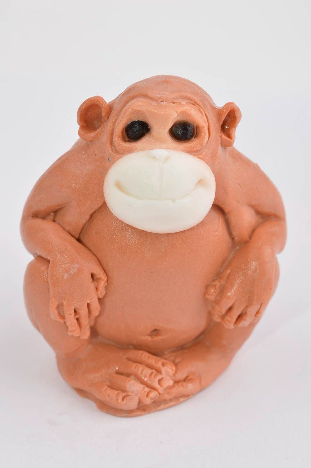 Оригинальное мыло ручной работы натуральная косметика обезьянка натуральное мыло фото 2
