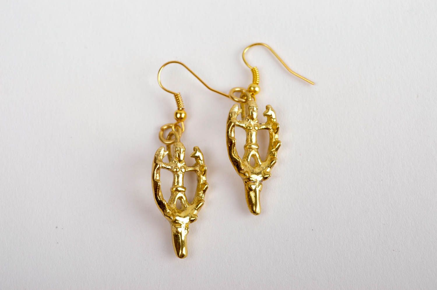 Long earrings fashion accessories designer jewelry handmade earrings gift ideas photo 3