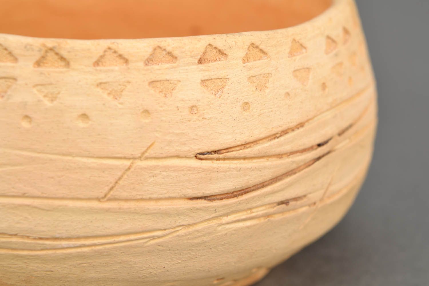 6 10 oz ceramic pitch bowl or ceramic bowl vase great handmade pottery 1 lb photo 5