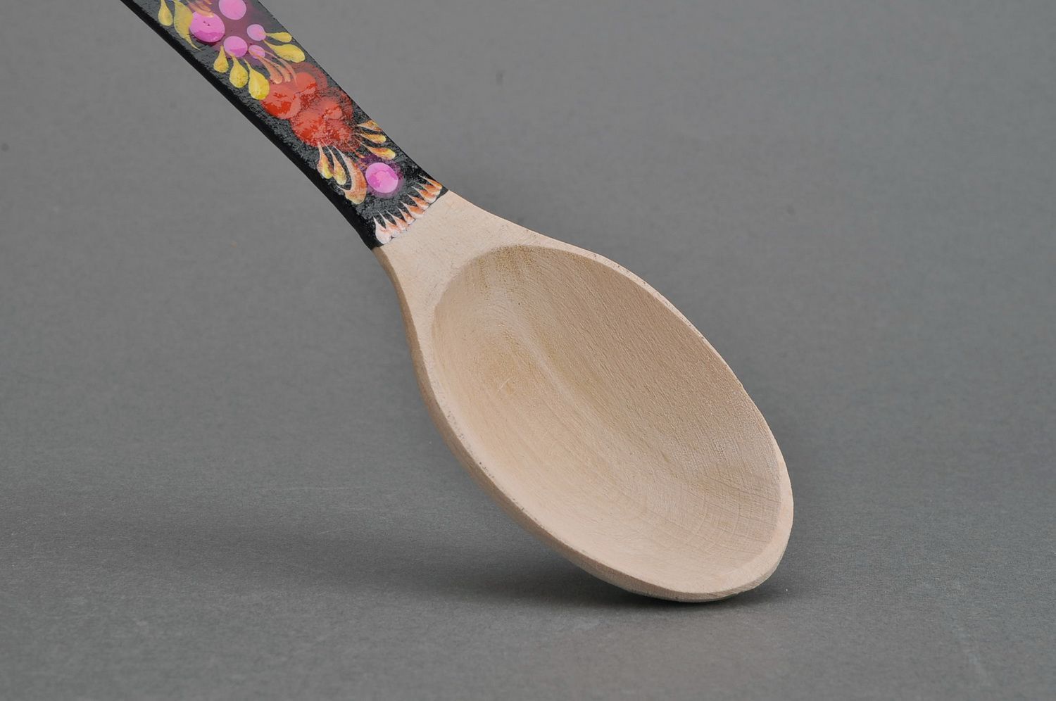 Spoon with painted handle photo 3