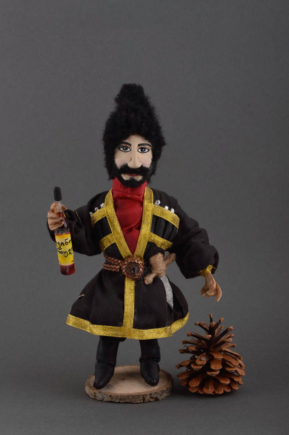 Авторская кукла ручной работы кукла для интерьера коллекционная кукла мужчина фото 1
