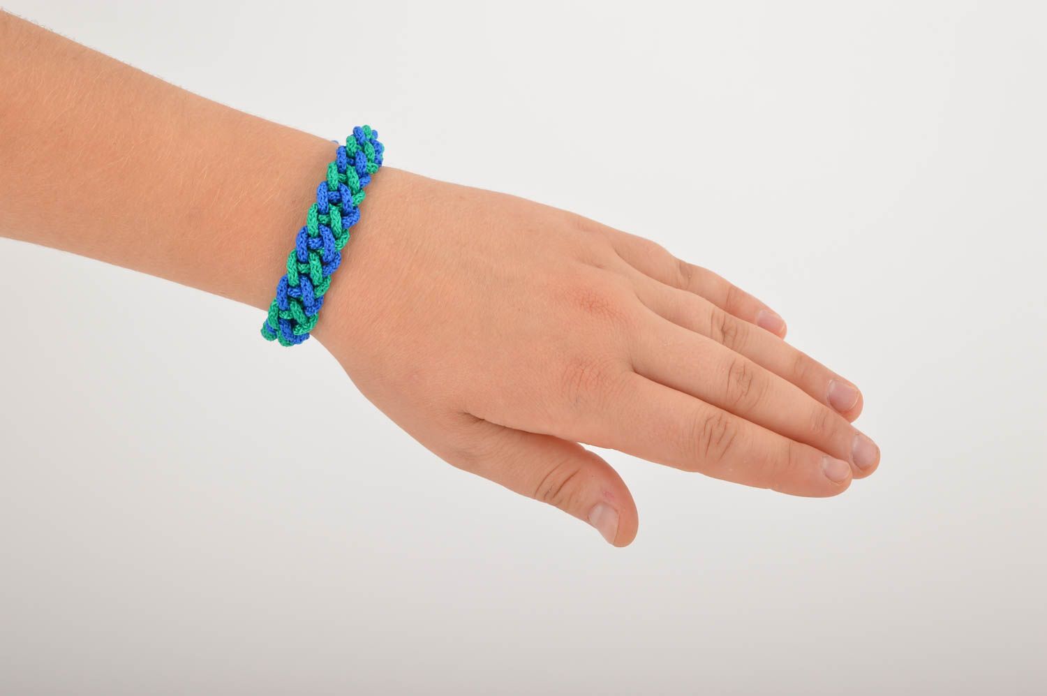 Stylish handmade wrist bracelet woven cord bracelet designs gifts for her photo 5