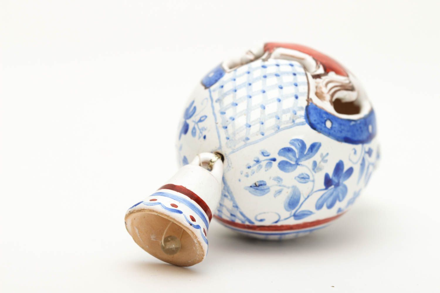 Keramik Handarbeit Deko Anhänger Keramik Deko Interieur Idee mit Bemalung foto 4