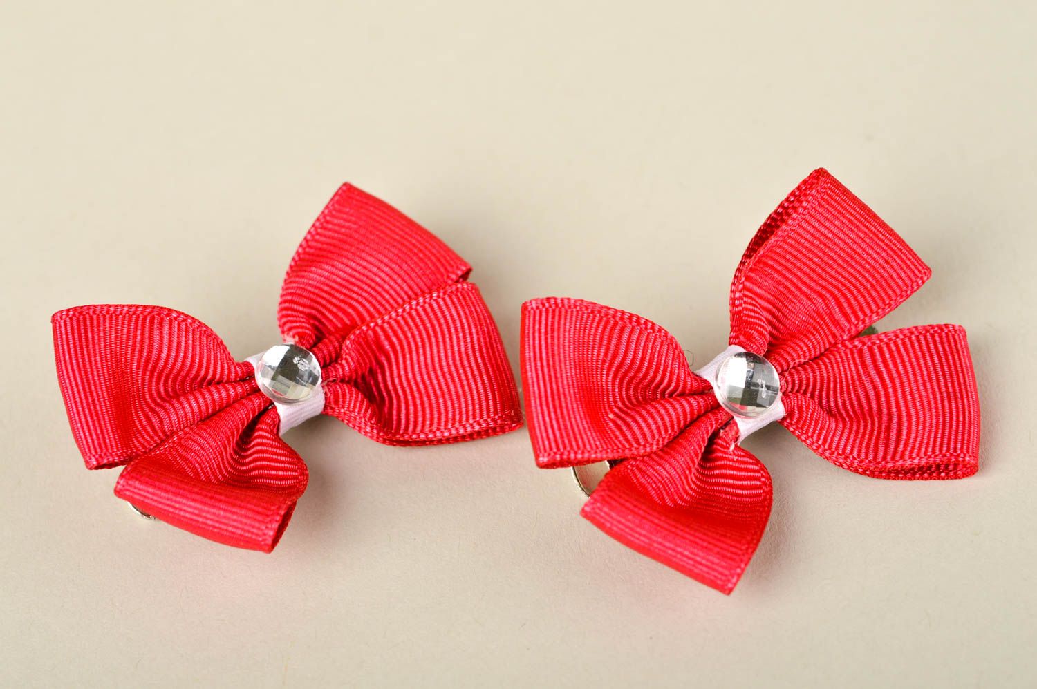 Pinzas de pelo artesanales de cintas accesorios para niñas regalos originales foto 2