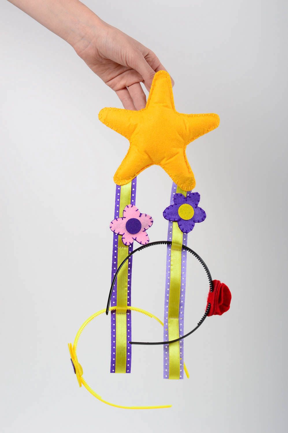 Handmade Aufbewahrung für Schmuck Schmuckhalter für die Wand Geschenk für Kinder foto 5