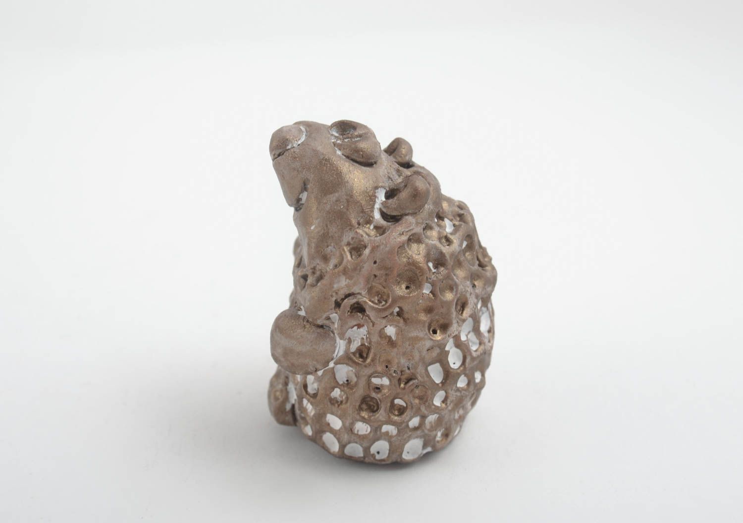 Фигурка из глины ручная работа подарки статуэтка из глины в виде животного фото 3