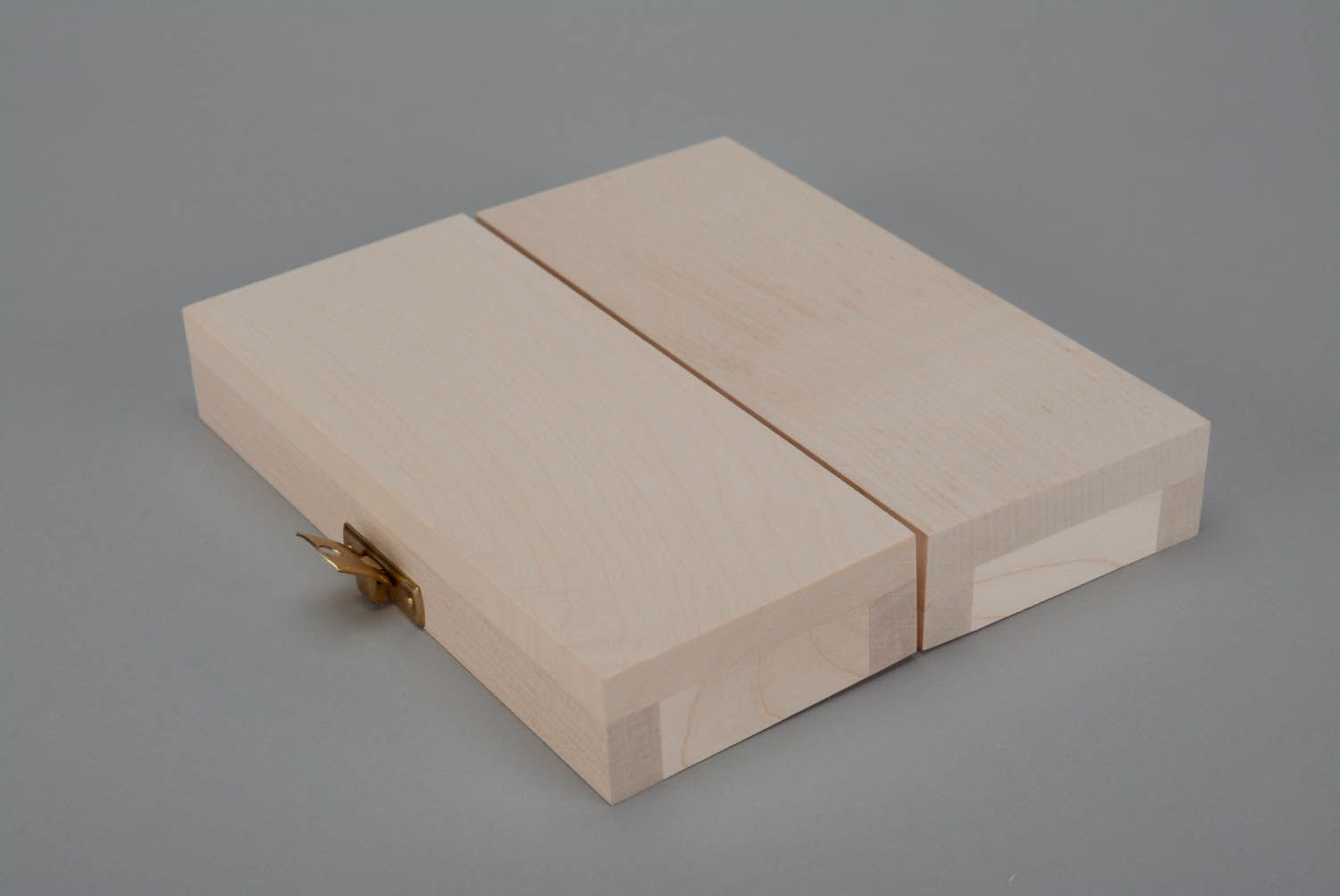 Wooden blank box photo 2