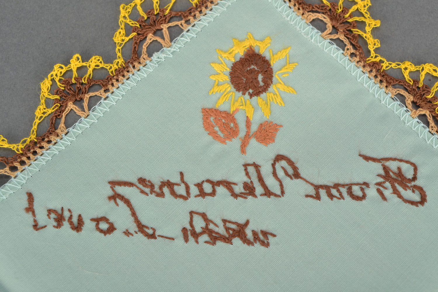 Handkerchief with embroidery From Ukraine photo 5