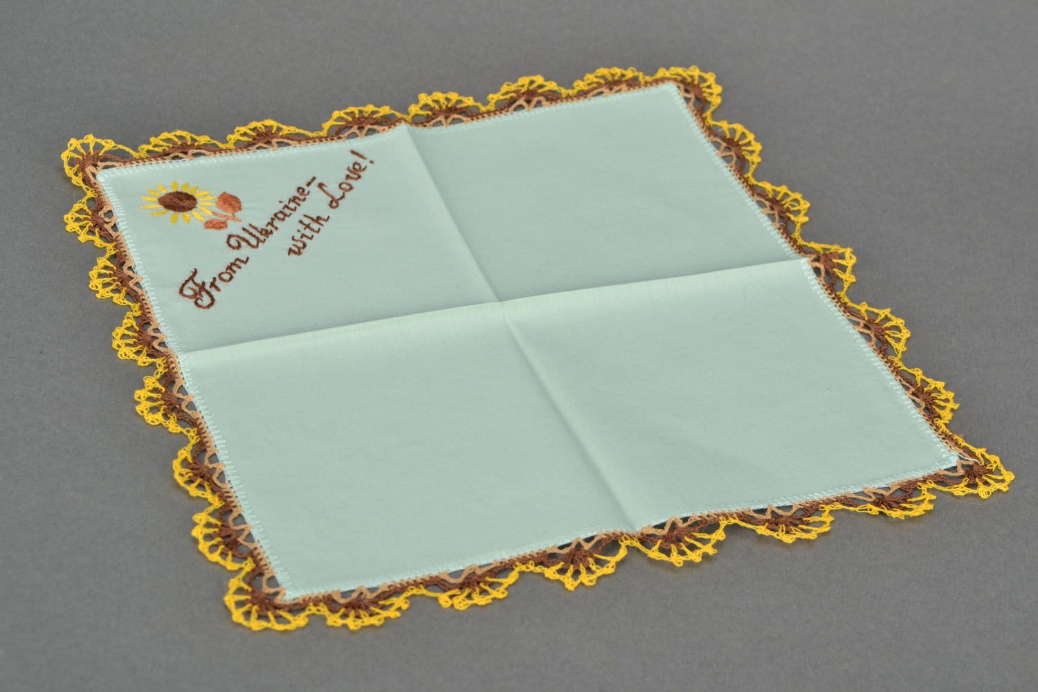 Handkerchief with embroidery From Ukraine photo 2