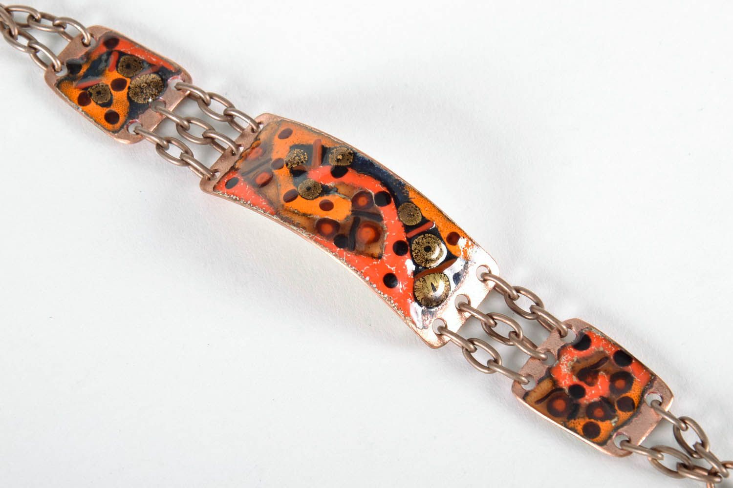 Handmade copper bracelet photo 4