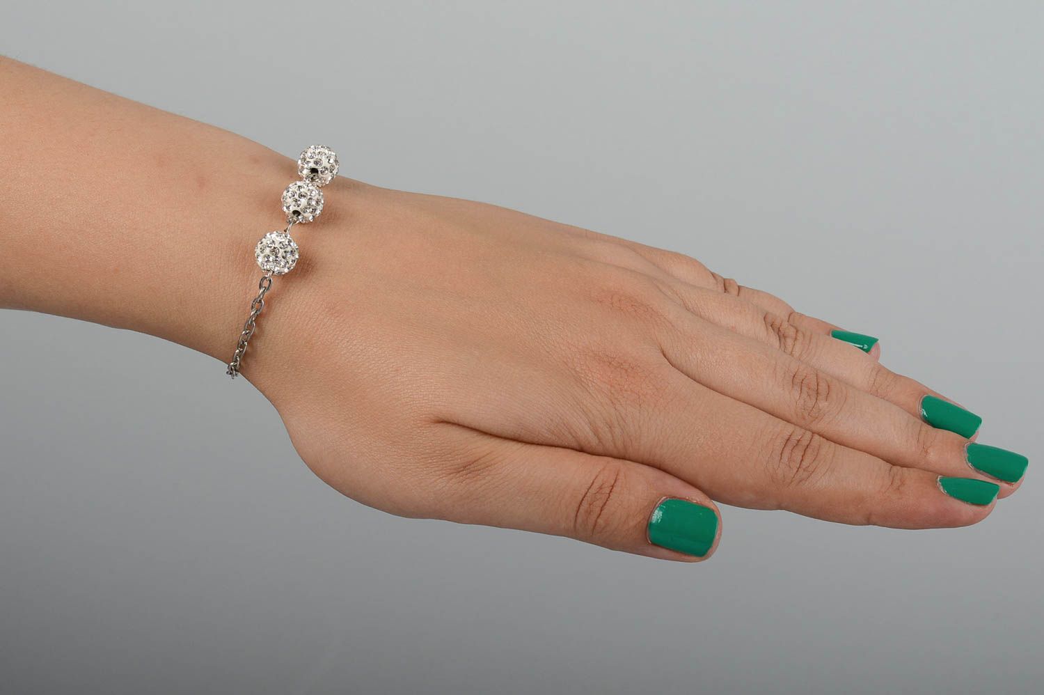 Metal bracelet handmade beaded bracelet fashion jewelry designer bijouterie photo 6
