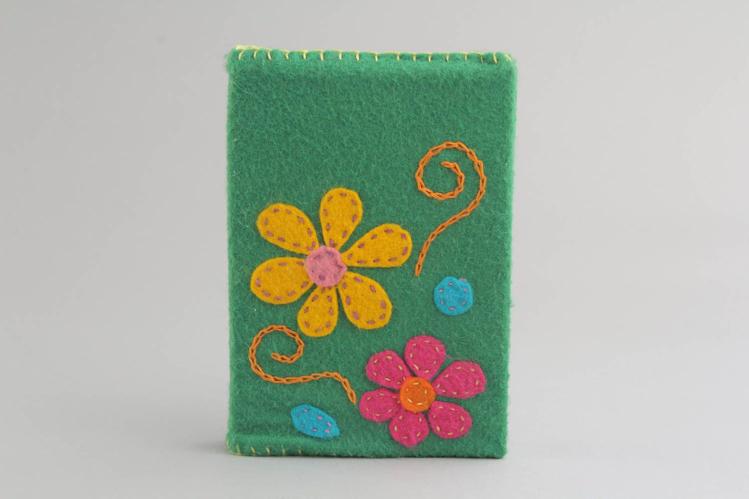 Notebook with felt cover photo 3