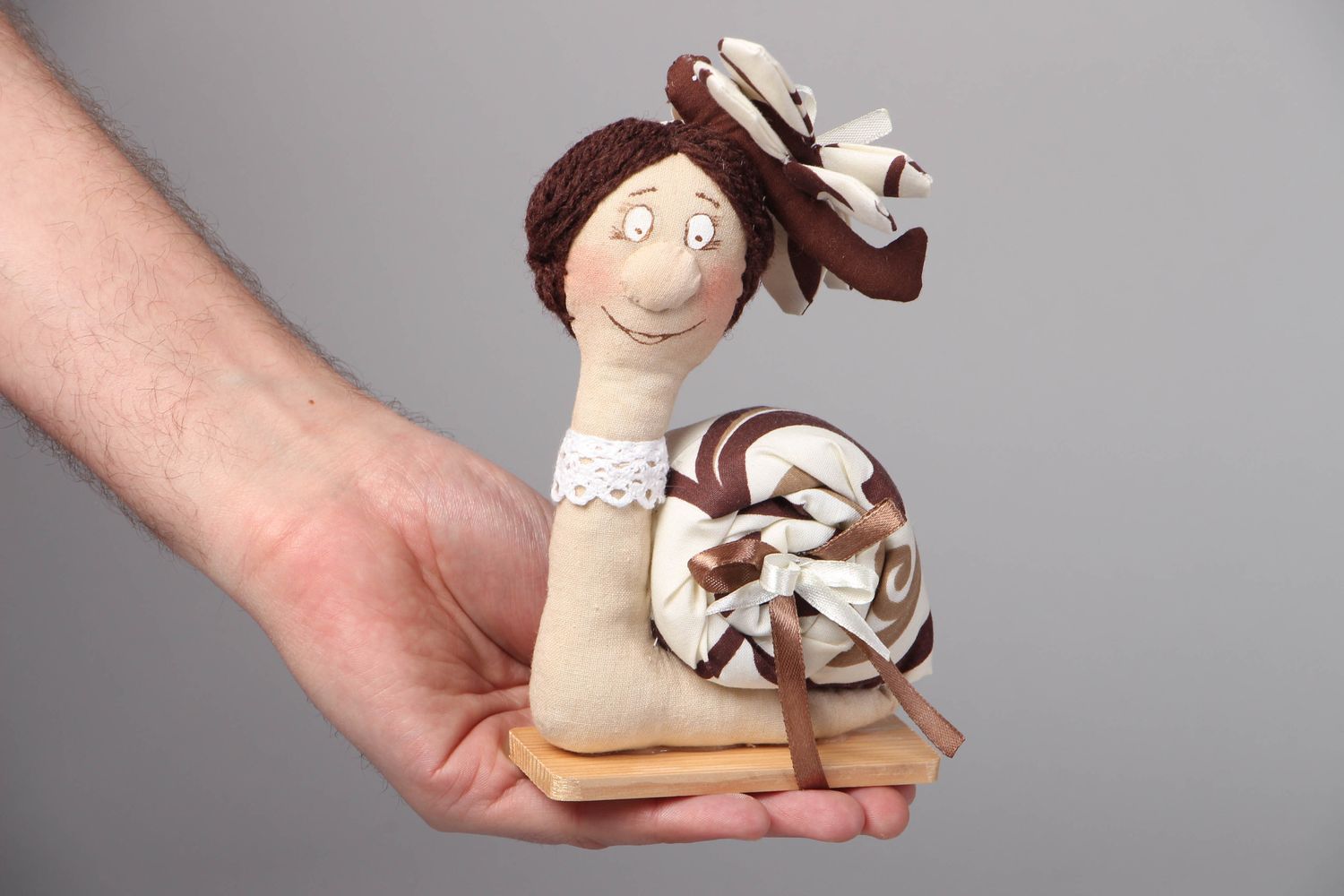 Handmade designer toy with holder photo 4