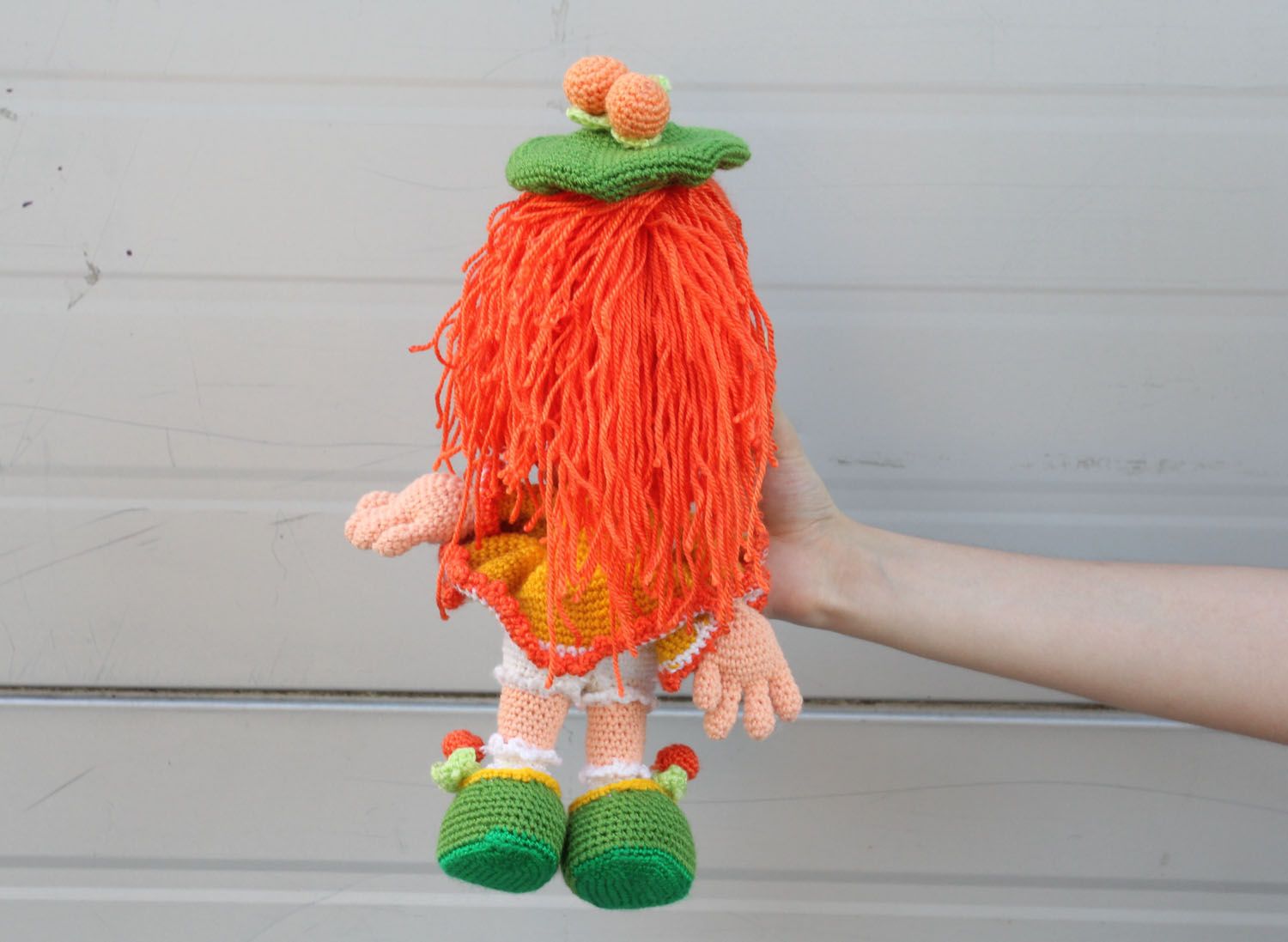 Crochet toy Orange Girl photo 2