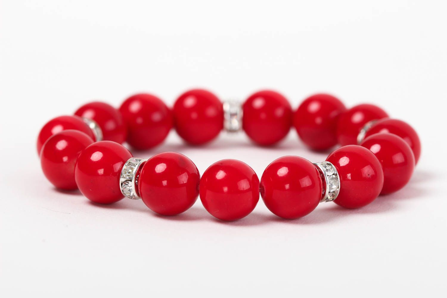Designer bracelet handmade coral bracelet jewelry with natural stones for women photo 4