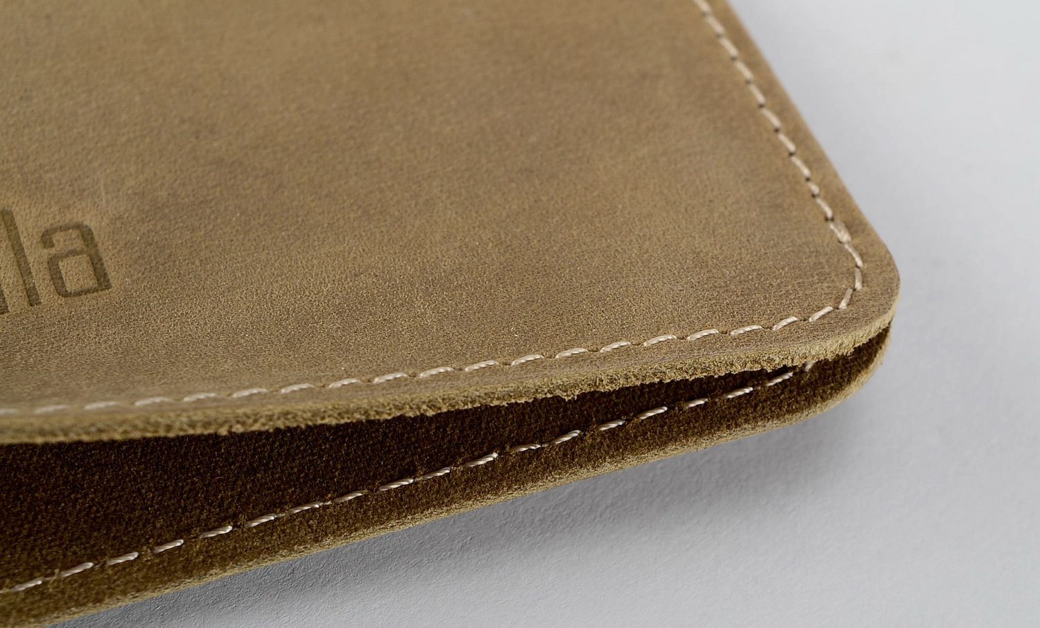 Sleeve for iPhone 4S/5S made of natural leather photo 3