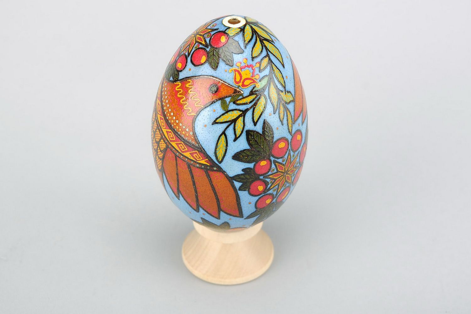 Huevo de Pascua Pájaros y viburno foto 3