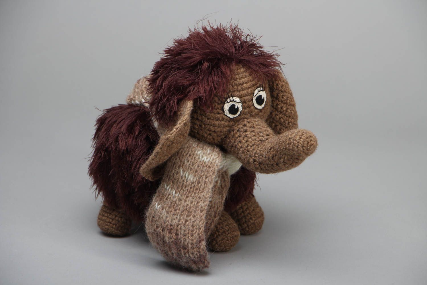 Soft crochet toy Baby Mammoth photo 1