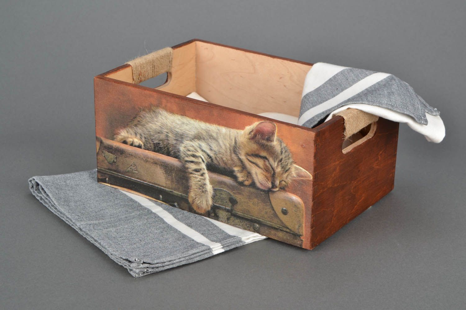 Decorative box Kitten photo 1