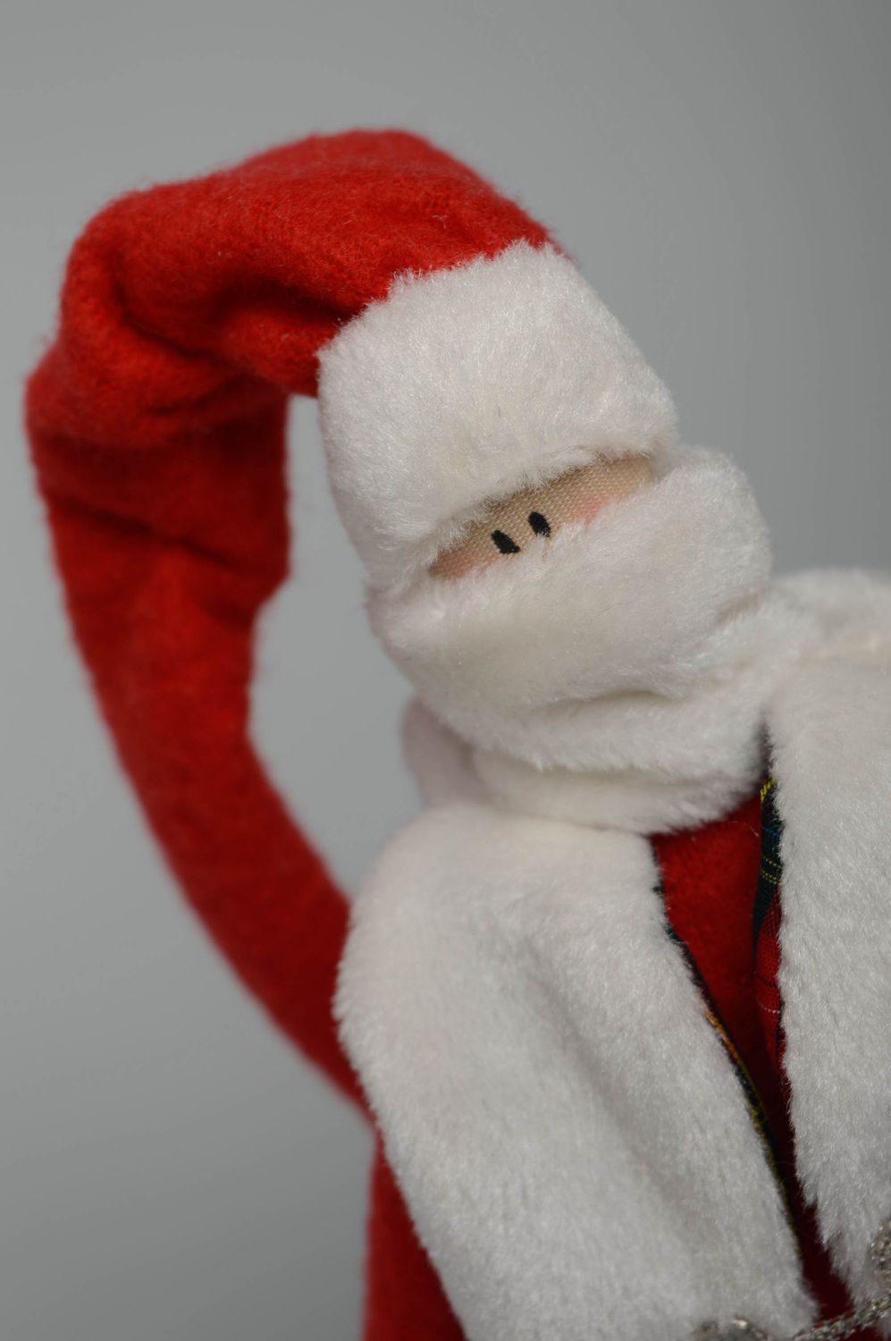 Handmade soft Christmas toy Santa photo 3